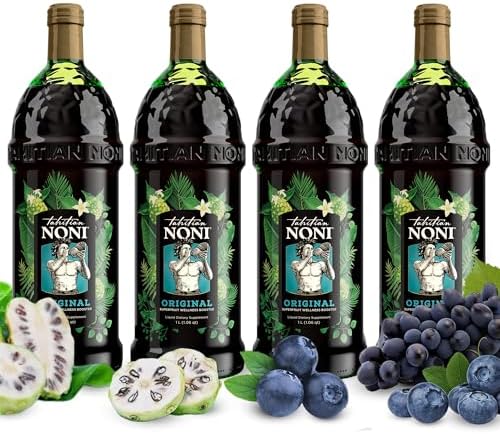 Noni Fruit Puree Juice — 4 x 1L
